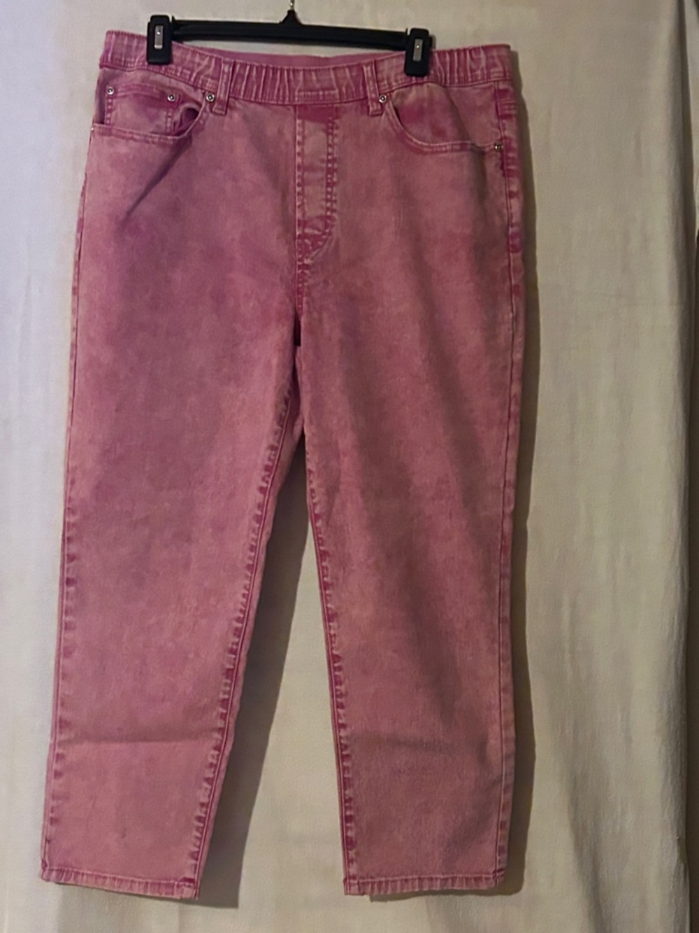 Capris Pink by Diane Gilman Size Large